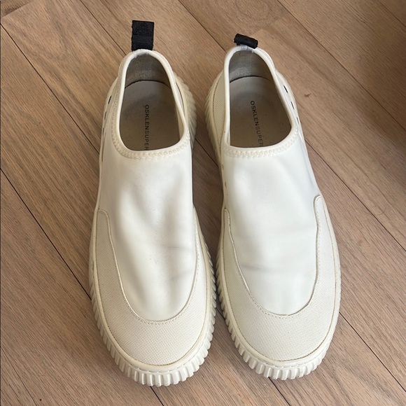 OSKLEN White Loafers with Textured Sole - Picture 3 of 6